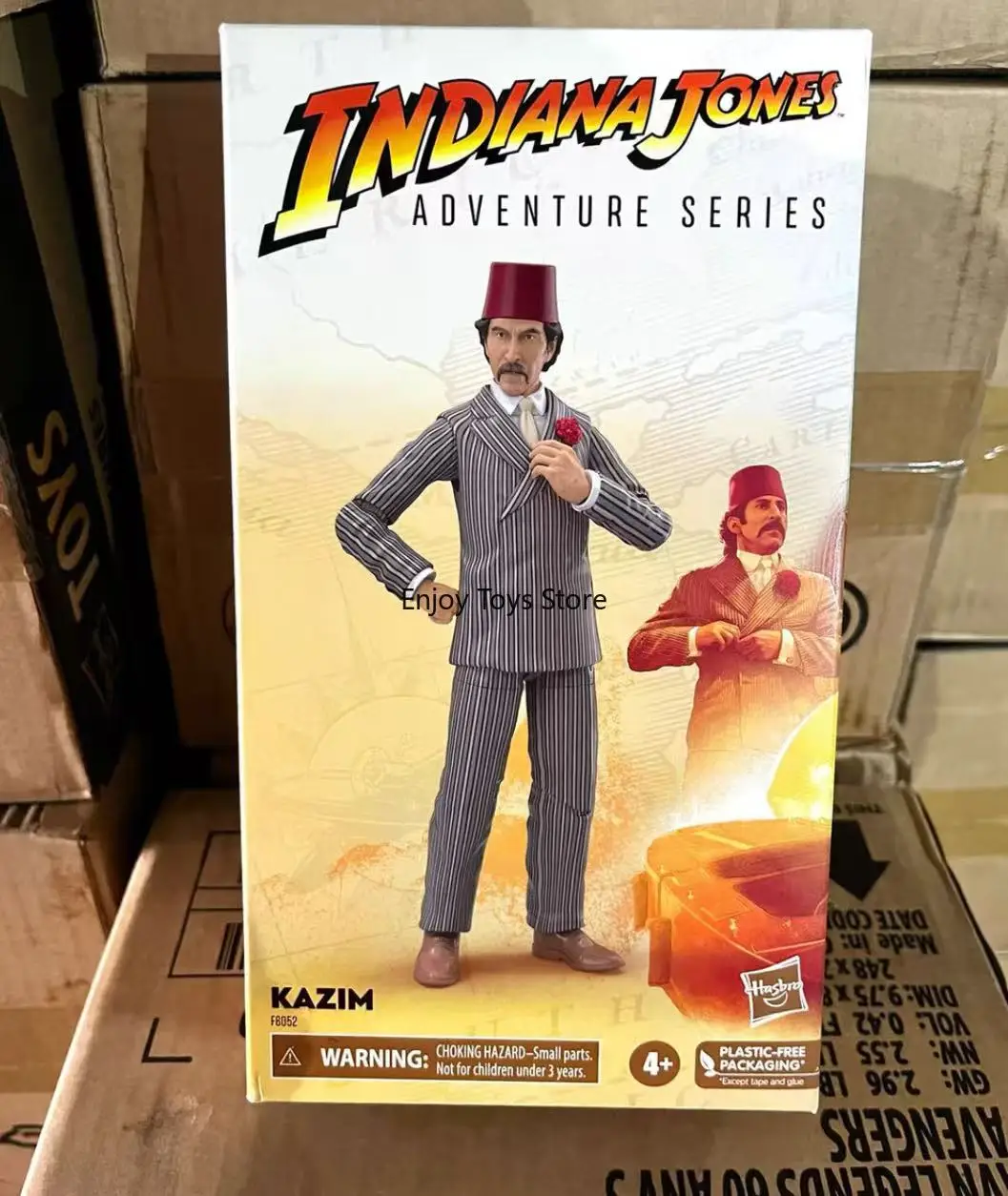 

В наличии Hasbro Raiders of The Lost Ark Indian Jones Kajim Kazim 6-дюймовая игрушечная модель Spot