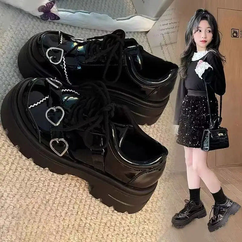 

Весна/осень 2021, новая детская обувь, черные туфли для выступлений, туфли принцессы, кожаные туфли для девочек