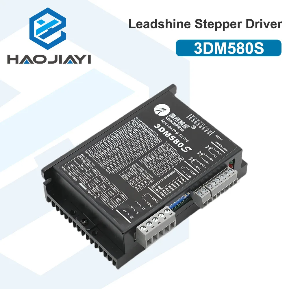 

HAOJIAYI 3DM580S stepper motor driver Leadshine 3phase match stepper motor nema57 86 18-50VDC