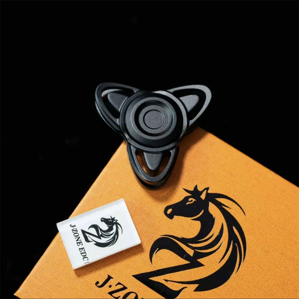 Liga de alumínio fidget spinner edc slider brinquedos anti estresse mão spinner para tdah autismo ansiedade alívio terapia sensorial brinquedos