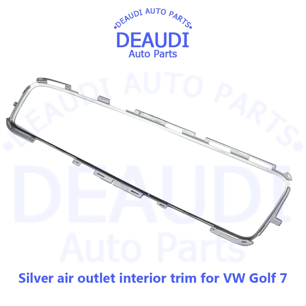 

5GG 819 728 For Golf 7 Golf MK7 Silver Decorative Strip Air Conditioning Outlet Interior Trim Strip MIB Screen Frame 8/9.2 inch