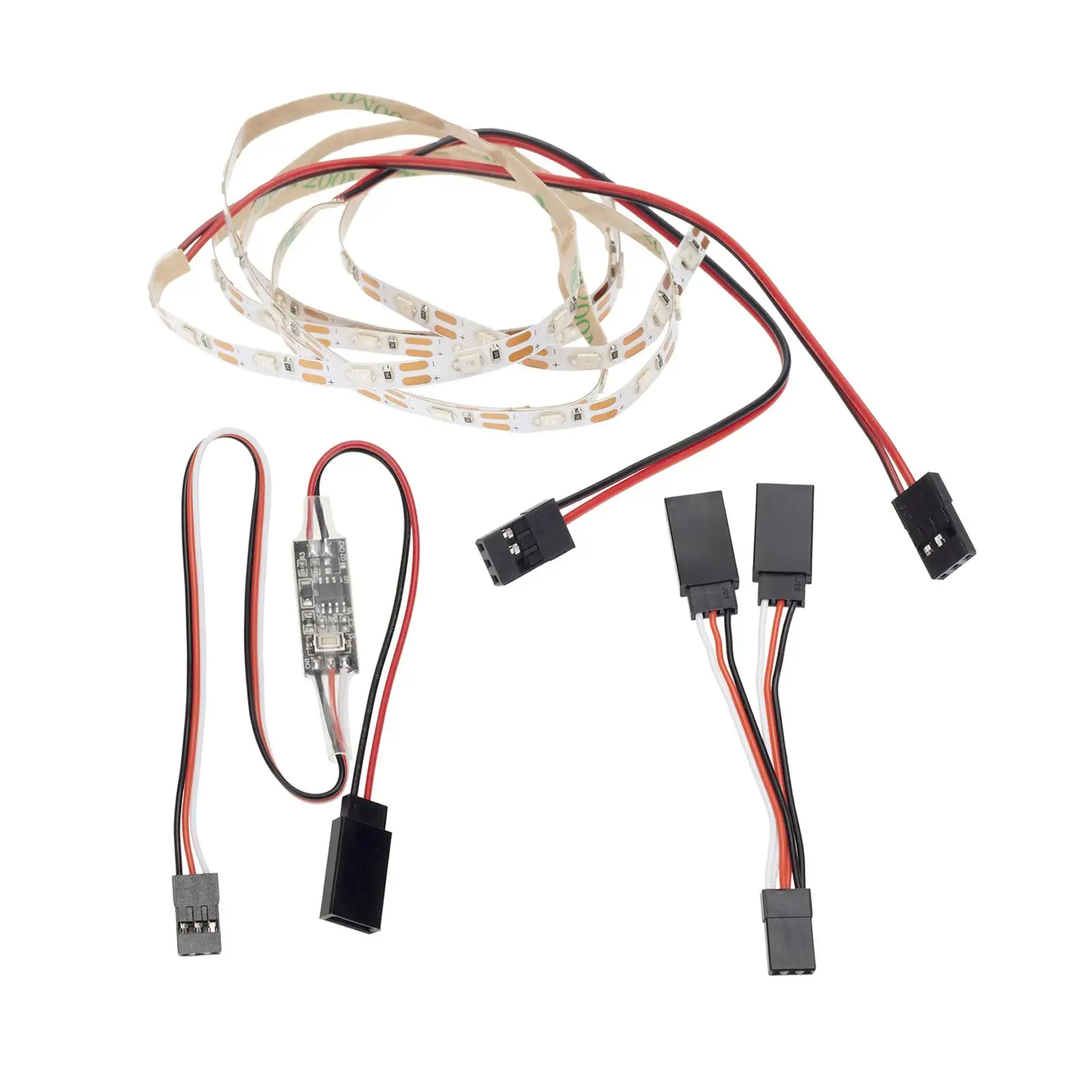 Plastic LED Light Strip for AR Wing RC Drone Model Truck Accs Accessory