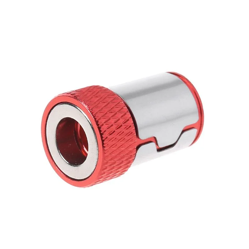 

1PC Magnetic Screw Ring Metal Magnetic Screw with Removable 1/4 "6.35mm Hex Head Screwdriver and Electric Drill Bit