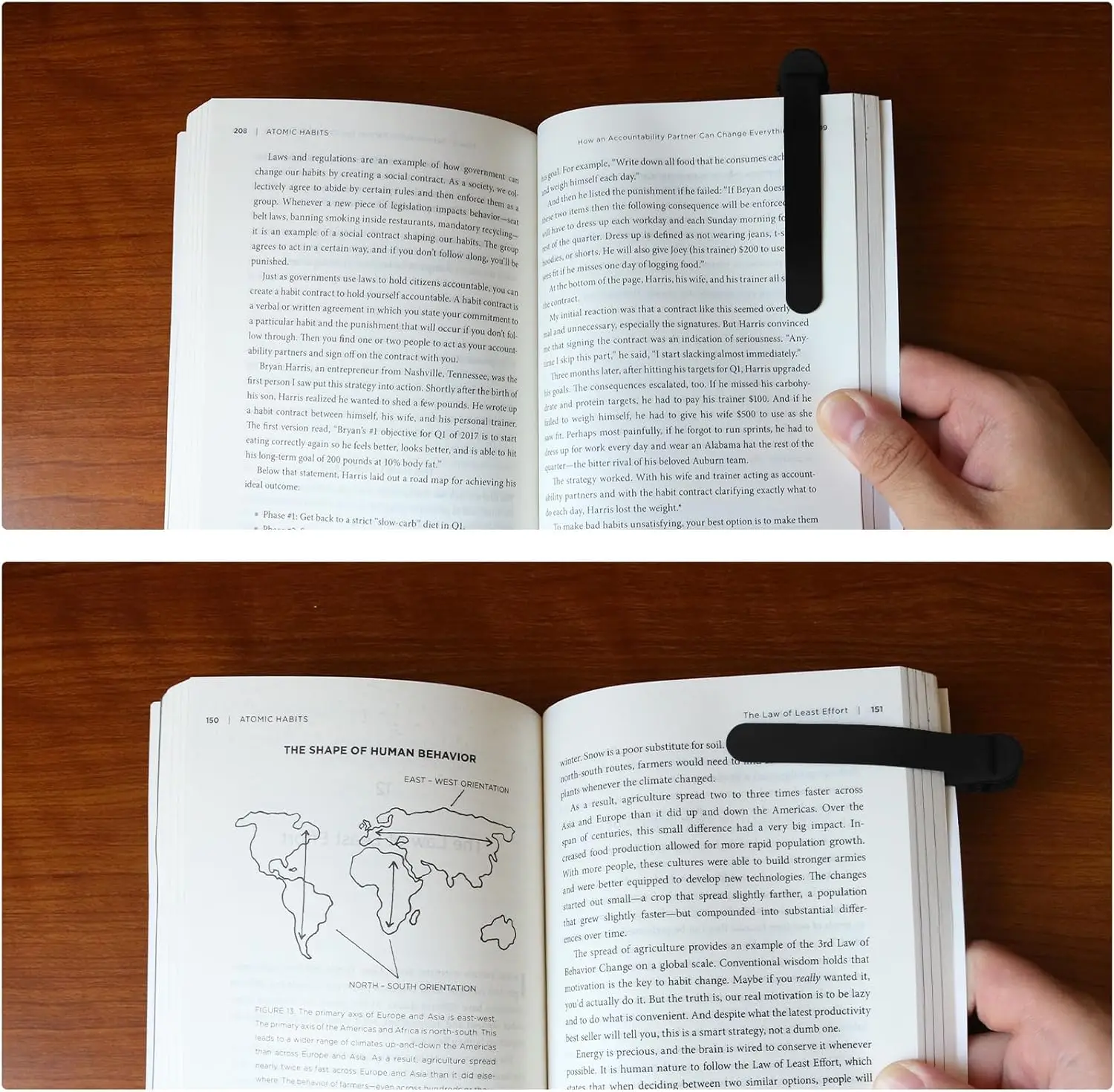 3pcs Silicone Automatic Bookmark, Unique Bookmark Page Keeper, BookPage Holder Markers Clip Book Marks Reading Accessories Gifts