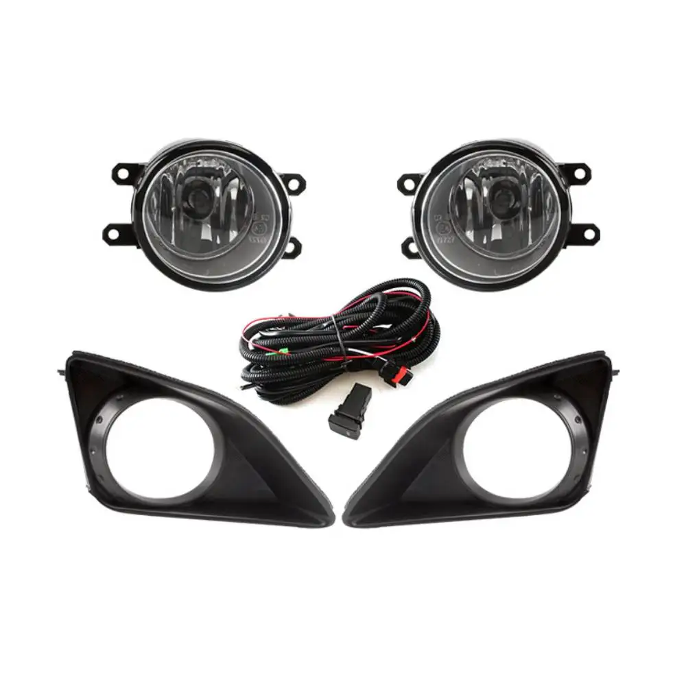 

Комплект противотуманных фар July King для Toyota Corolla 2007-2010, галогенная лампа 4300K + крышка + проводка + выключатель