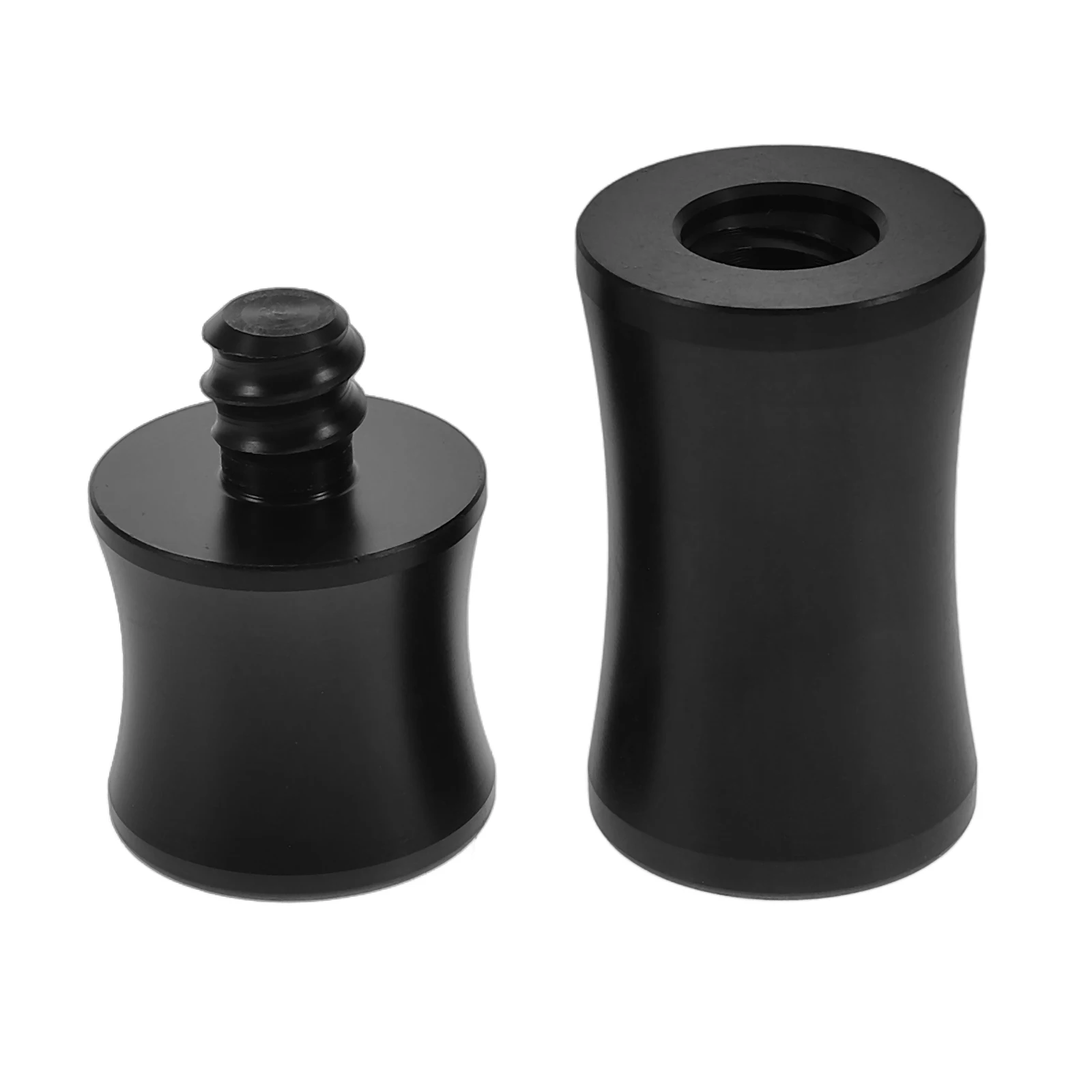 Kunststoff-Queue-Verbindungsschutz, schwarz, schnelle 8-Zahnkappen für Pool, Billard, Queue-Zubehör, schützt den Schaftkopf