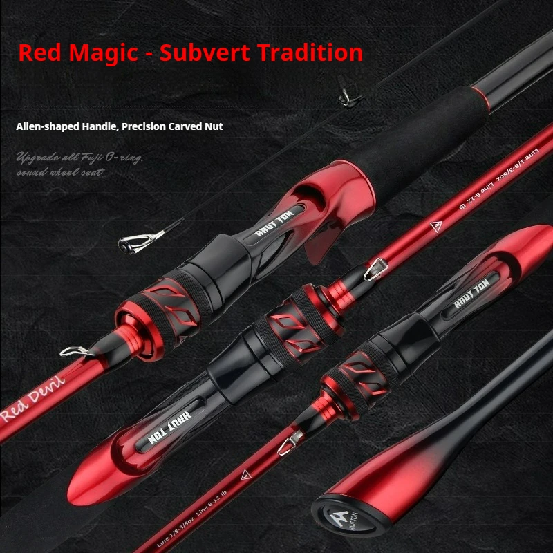 

UL Ultralight Fishing Rod 1.68m Casting Rod for Trout Bass Lure Fishing Gear
