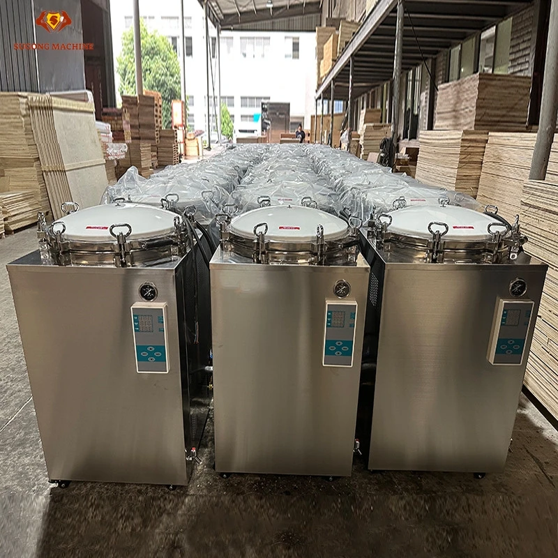 

Large Esterilizador 35l 100 Liter 500 Liter For Mushroom Substrate Canned Food Industrial Autoclave Sterilizer Price