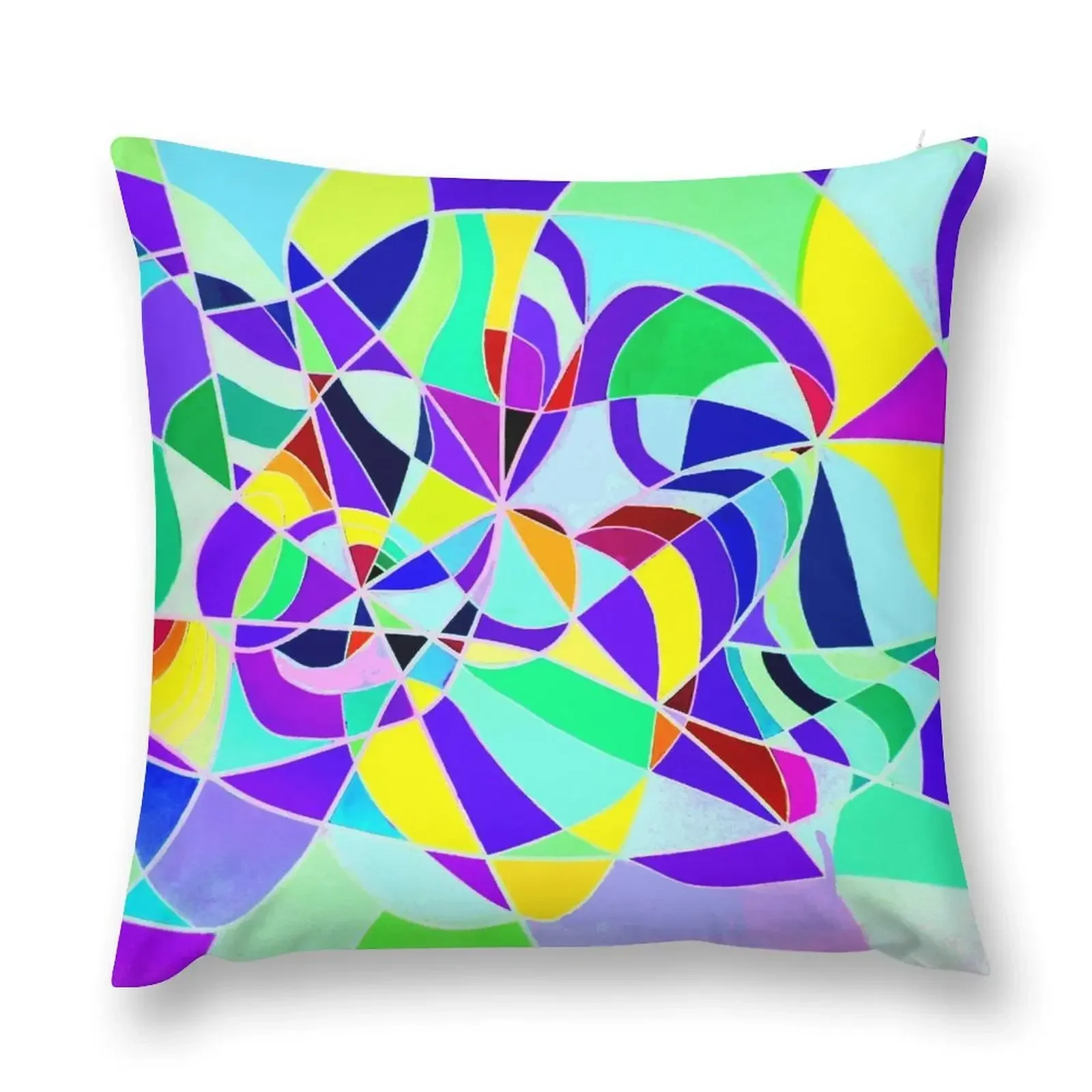 

RAINBOW SNAKE 2.0 Throw Pillow Cushion Cover For Sofa Decorative Cushions For Living Room pillow