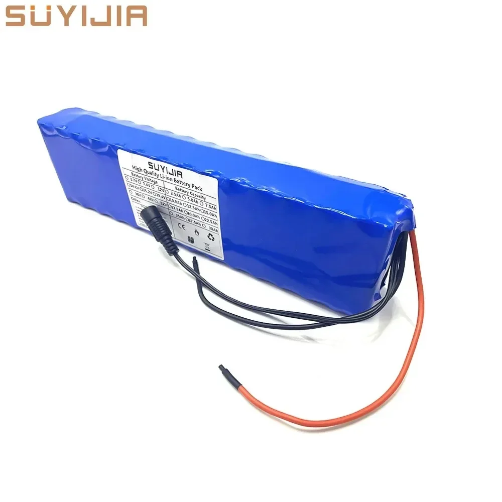 New7S4P 18650 24V Rechargeable Power Lithium Battery Pack 29.4V Actual Capacity 10Ah Suitable for Power Electric Bicycle Scooter