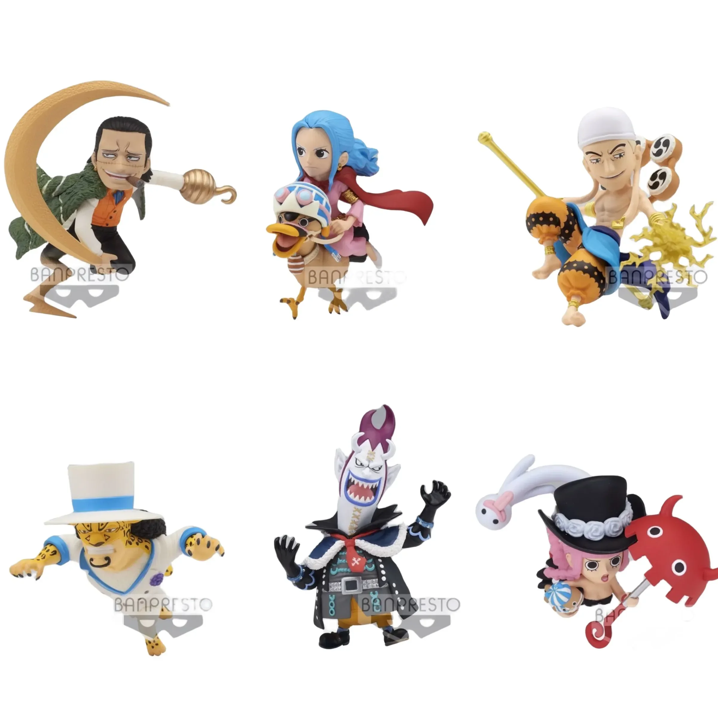 Bandai Anime One Piece WCF WT100 Vol.5 6 7 8 9 Shanks Buggy Bentham Kaidou Yamato Hancock Apoo X-Drake Figures Model Toys Gifts