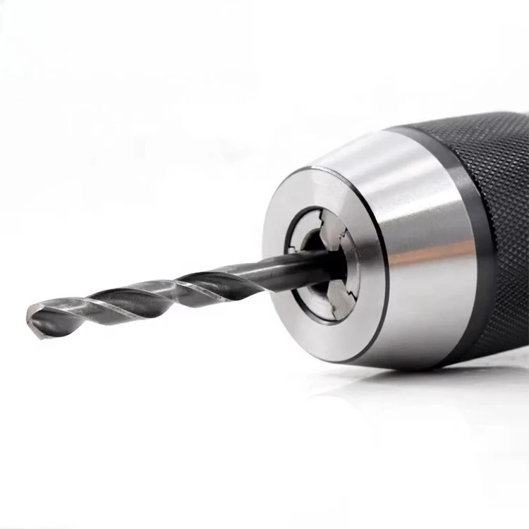 Drill chuck bracket self-tightening self-locking CNC drill
