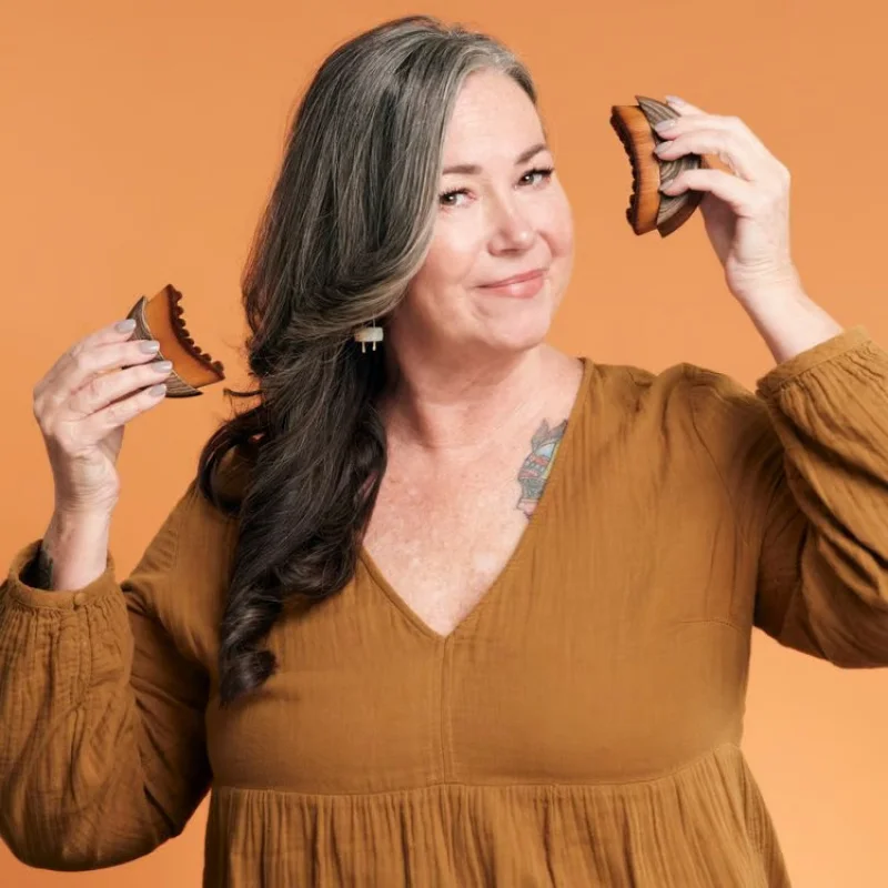 فرشاة الوجه اللمفاوية الجديدة مع غوا شا - أداة العناية بالعين والرقبة لنحت الوجه #3