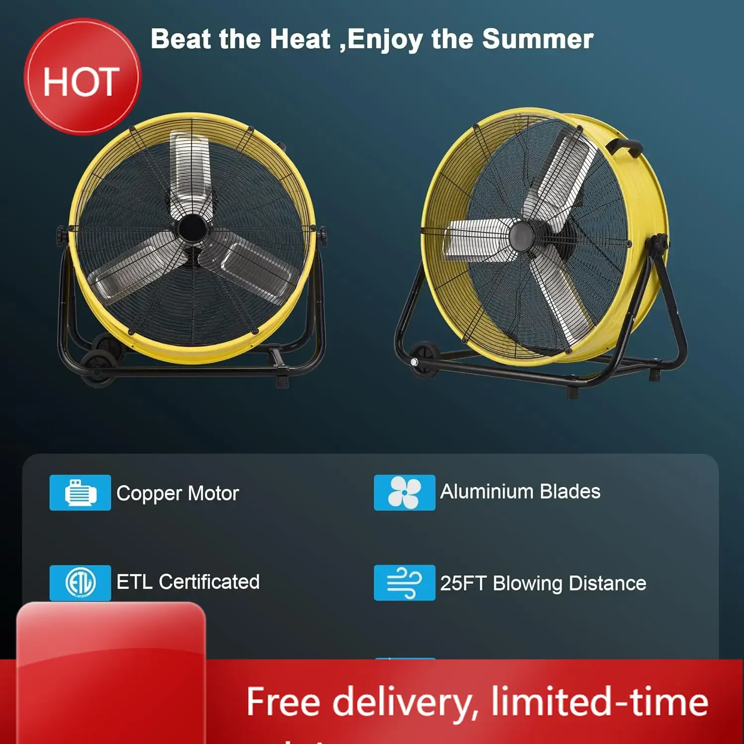 24 Inch Industrial …