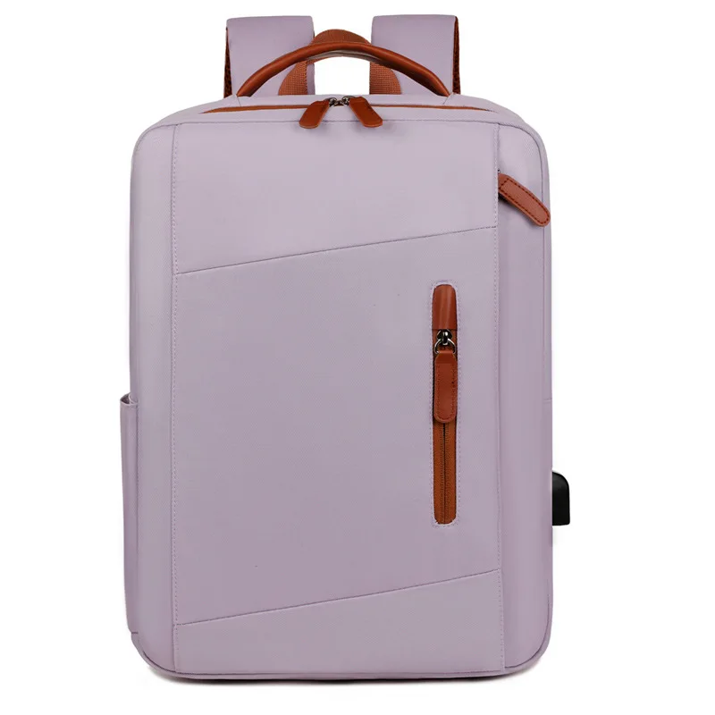

New business commuter backpack large-capacity multifunctional computer bag simple leisure travel business backpack