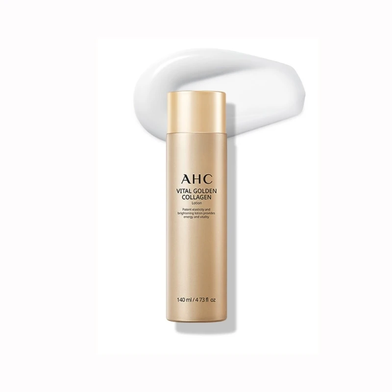 تونر/لوشن/كريم من Ahc Vital Golden Collagen 3 أنواع من مستحضرات التجميل ذات أساس الجلد