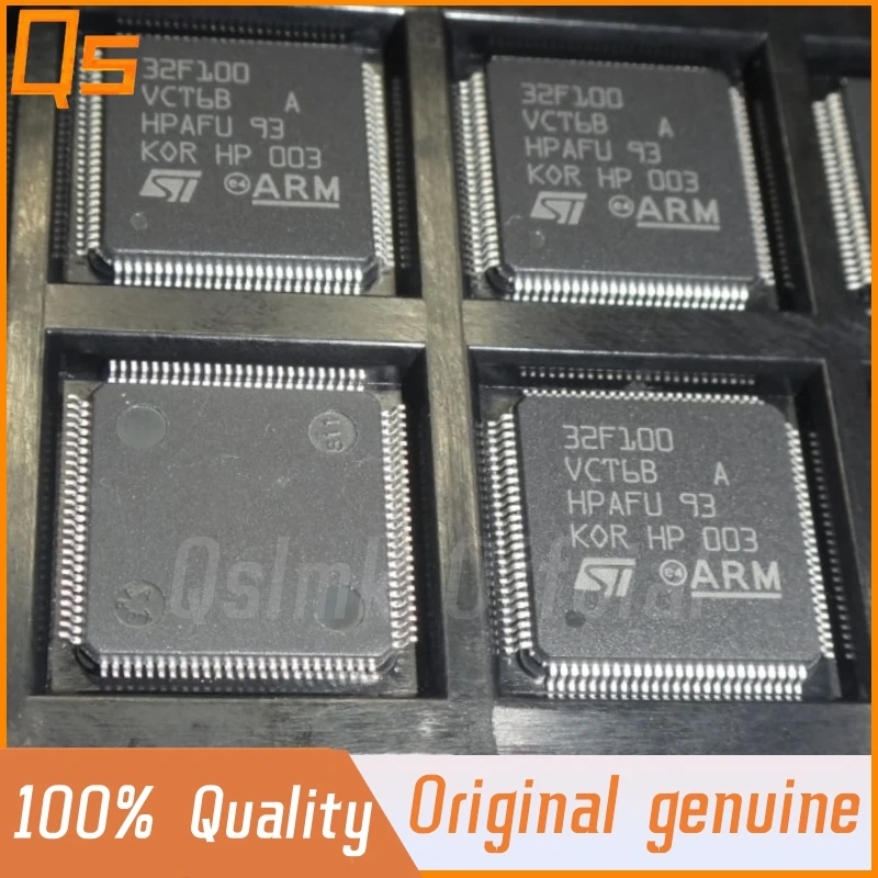 

New Original STM32F100VCT6B STM32F100 LQFP100 MCU Microcontroller Chip