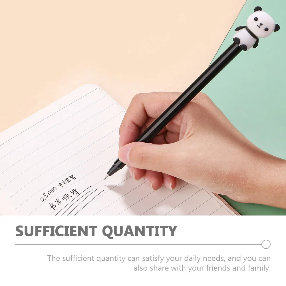 

20pcs P 0.5mm Quick Dry Ink Cartoon Writing Black Black Ink Pens Pens Supplies Art Goods
