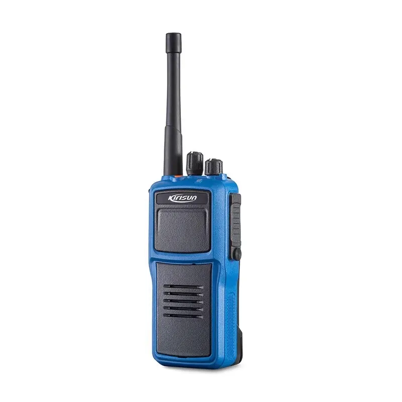Kirisun DP985 Anti-explosion GPS AI Noise Reduction Wireless Long Range Transmitter Professional Black Handheld  Walkie Talkie