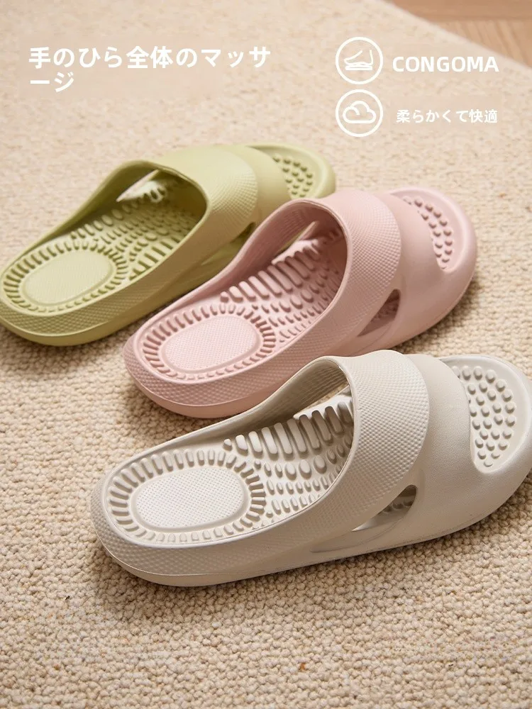 

Home Use Massage Slippers Thi Bot Indoor Summer Anti-Odor Women's Flip Flops Arch Support Foot Bot Acupoint Slippers