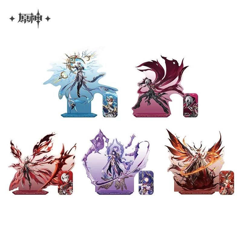 [Pre-order] Official Genshin Impact “Battle at the Summit” Series Anime and Gaming Merchandise: Pins Standees Figurines and Gift