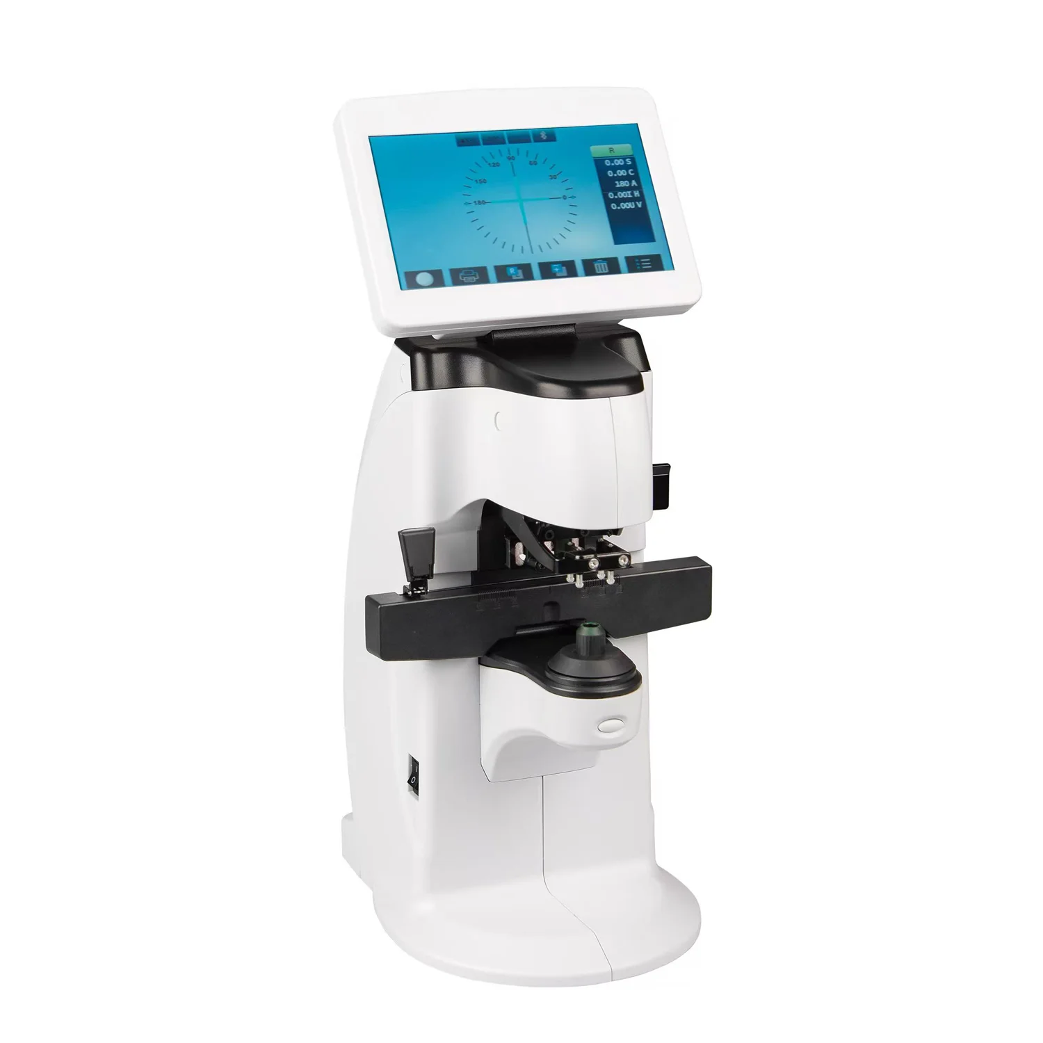SJINGDA GL-600A Automatic Lens Measuring Instrument with Built-in Printer 7-inch Touchscreen Preset Prism Functionality