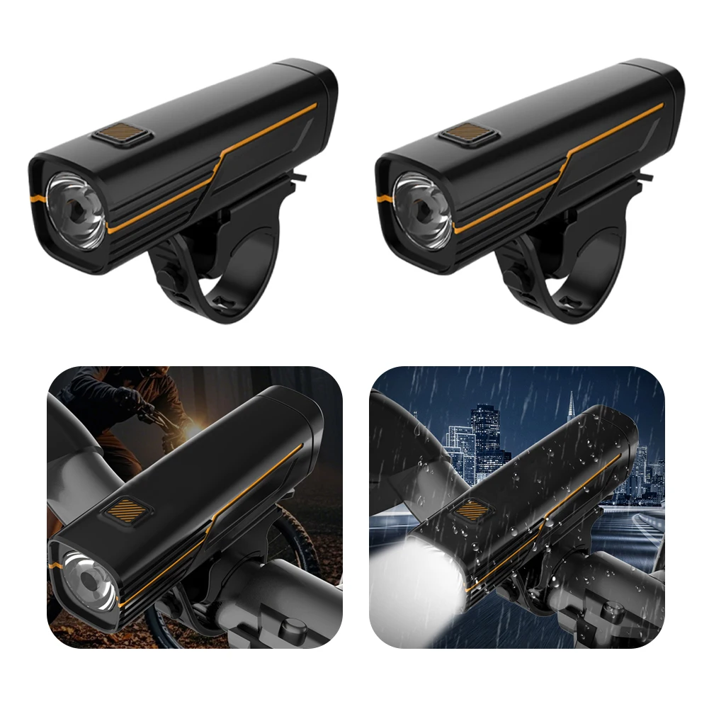 

High Lightness Bike Front Light IPX5 Waterproof Small Road Bike Lamp Digital Display Safety Cycling Bike Light Bike Accessories