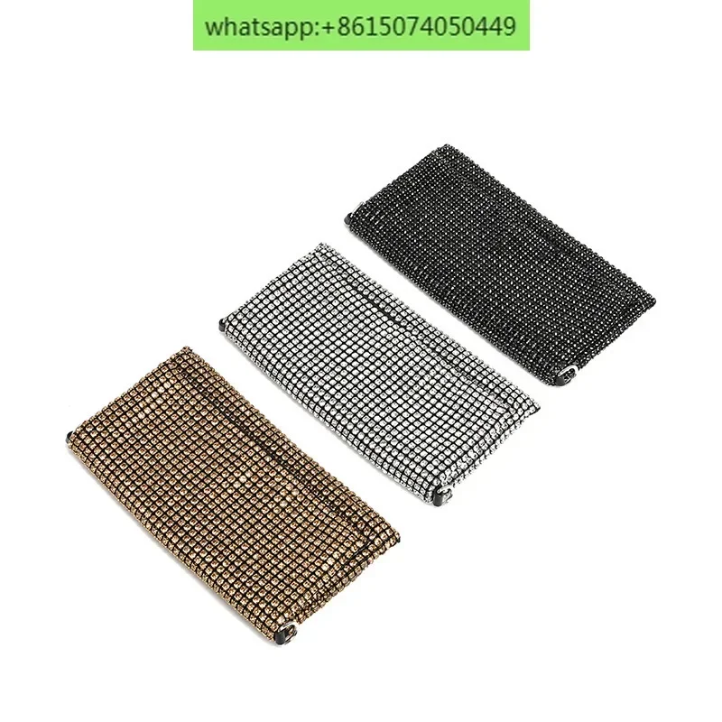 

Rhinestone Bag Women's Winter 2023 New Fashion European and American Style Chain Diamond Shoulder Crossbody Bag