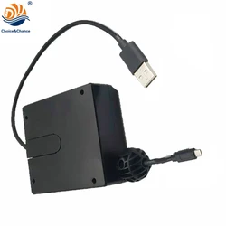 Premium 4 Cores 1.9Meter Cable Retractable Charger Cable Reel for Rtractable USB-C
