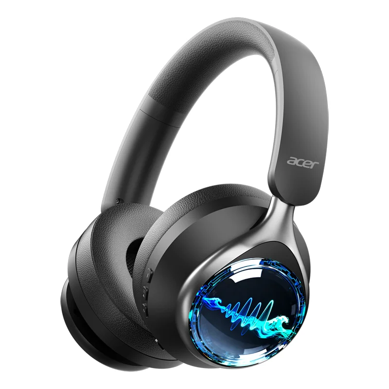 New Acer OHR712 Wireless Bluetooth 6.0 Headphones Foldable O