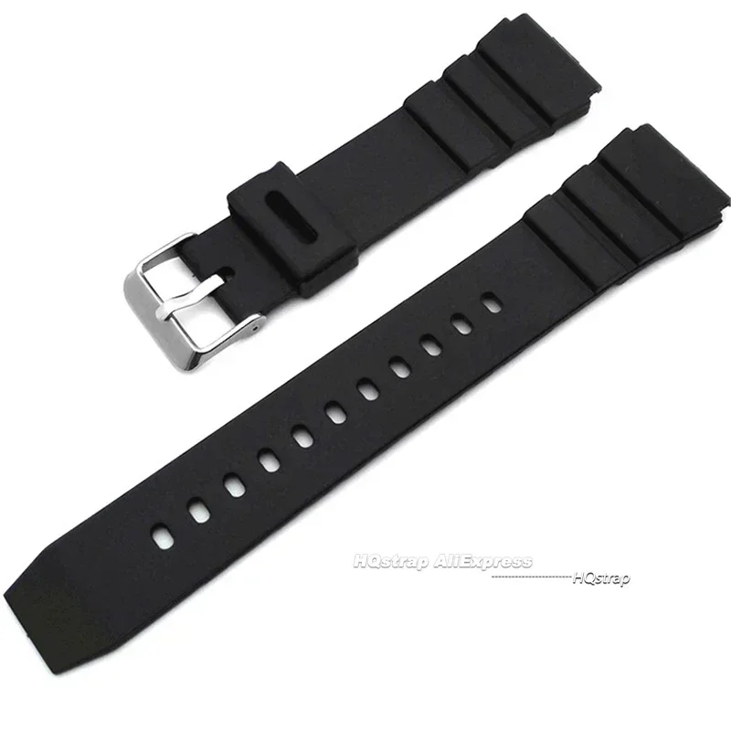 Silicone Strap for Casio Watch Band 18mm 20mm 22mm 24mm 26mm 28mm Watch for Men Waterproof Watchband for Woman Bracelet