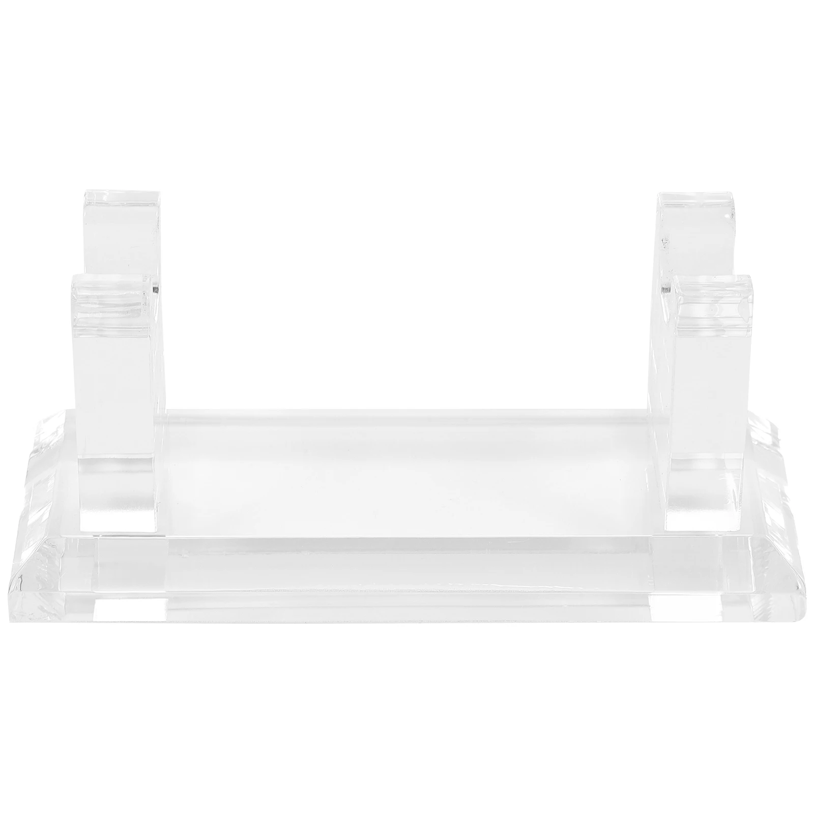 

Acrylic Pen Holder Display Stand Desktop Organizer for Pens Nail Eyebrow Brushes Storage Showcase Rack Office