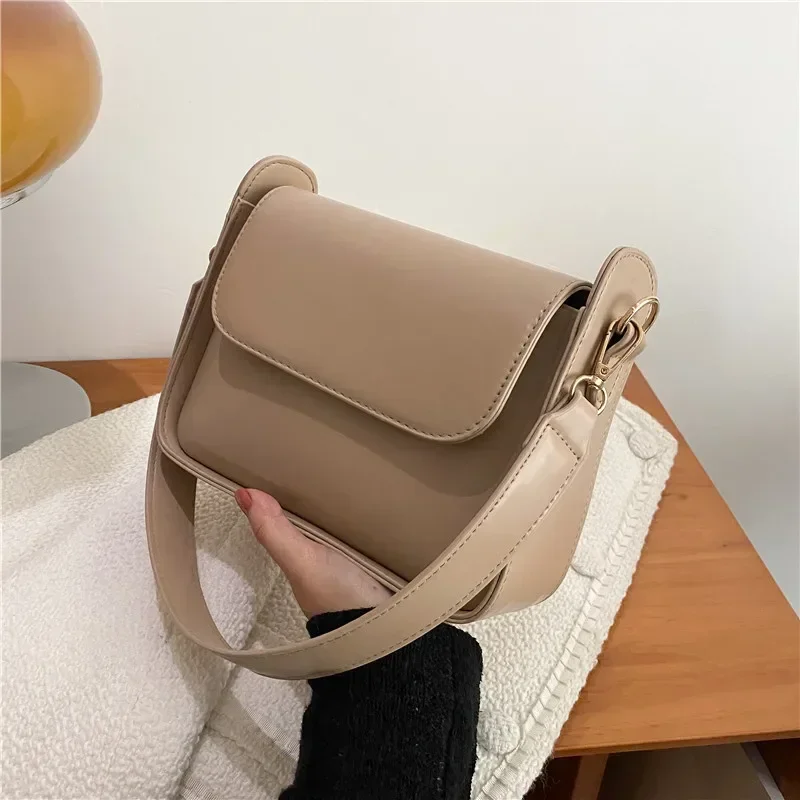 Women\'s Fashion Bags 2024 Crossbody Bag Mini Handbags for Women Purses Small Messager Bag Square Pu Leather Single Shoulder Bag