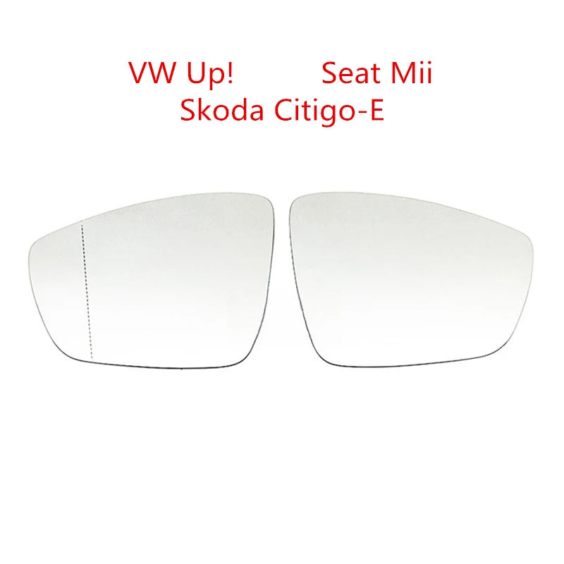 

Suitable for Skoda Citigo-E-IV Volkswagen up! Seat Mii19-23 heated rearview mirror lens accessories