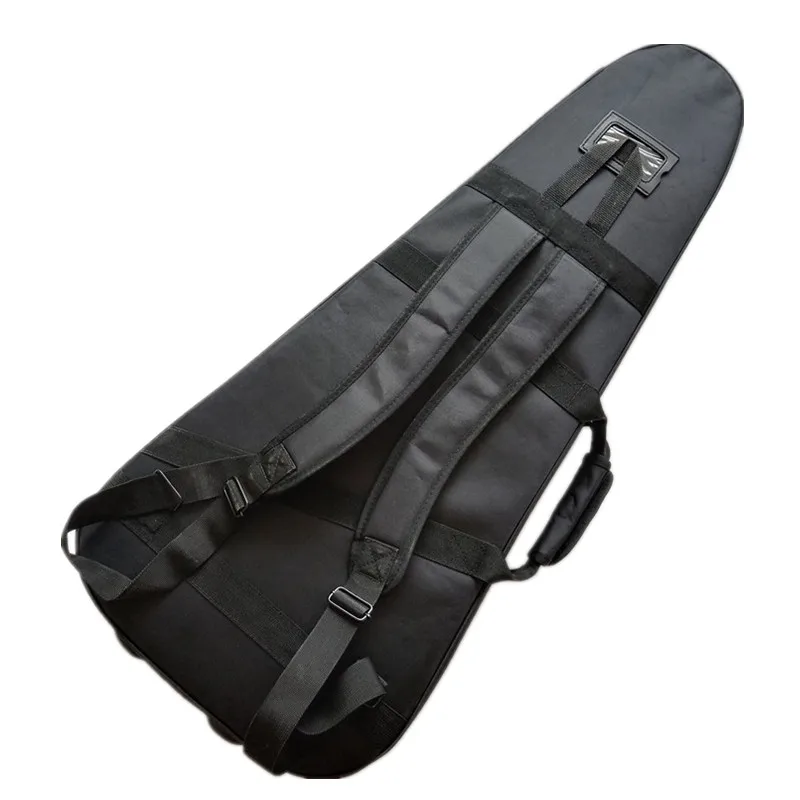 Big John Black Guitar Bag,Fit for Headless Electric Guitar , Backpack Double Straps Bag BJ-569-1