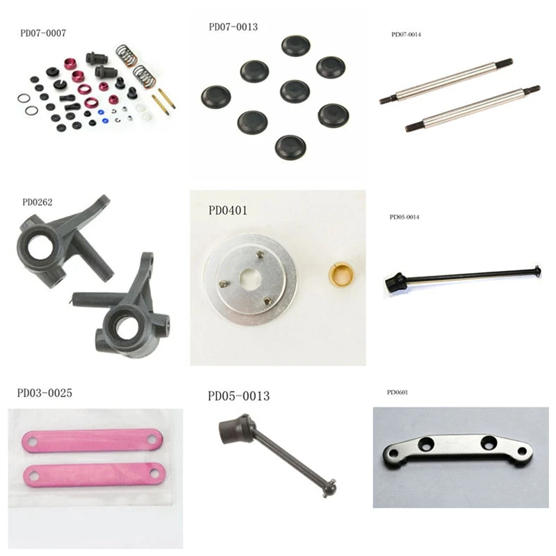 PD0262 PD03-0025 PD0401 PD05-0013 PD05-0014 PD0601 PD07-0007 PD07-0013 PD07-0014 for Thunder Tiger parts