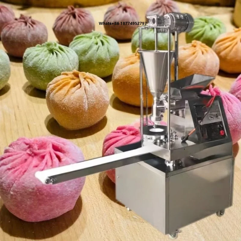 Siomai Wonton Shaomai Encrusting Forming Making Mini Baozi Momos Dumpling Making Machine Steamed Stuffed Bun Making Machine
