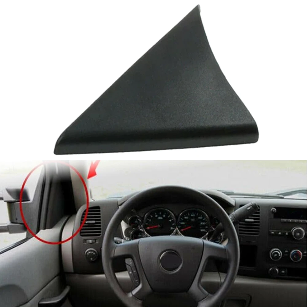 

For Chevrolet Avalanche Silverado Tahoe GMC Sierra Yukon Car Front Left/Right A Pillar Door Upper Trim Panel 25857289, 25857294