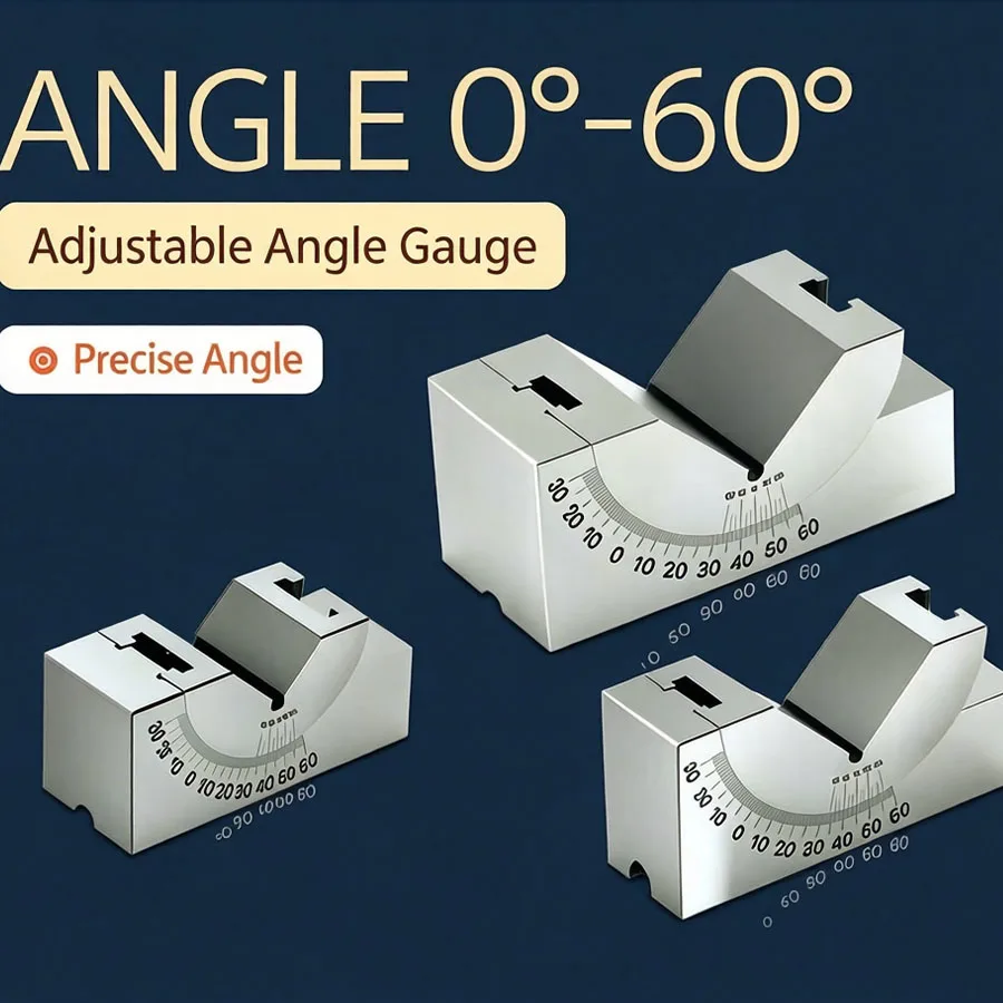 Precision adjustable angle gauge grinder milling machine angle pad V-type pad iron KP25 KP30 KP46 angle gauge