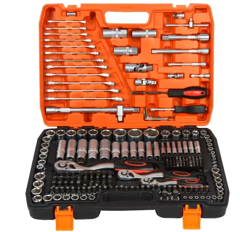 Complete 216PCs All-round Durable Combination Wrench Set Full Car Repair Kit  TLS-056