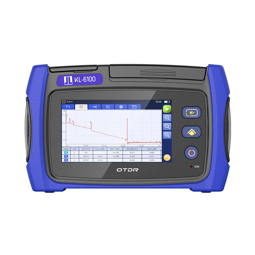 

OTDR Optical Power Meter Red Pen Light Source Line Finder Breakpoint Fault Locator Jilong Optical Time Domain Reflectometer
