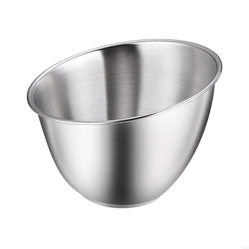 

Stainless Steel Salad Bowl Korean Vegetable Bucket Large Capacity Tableware