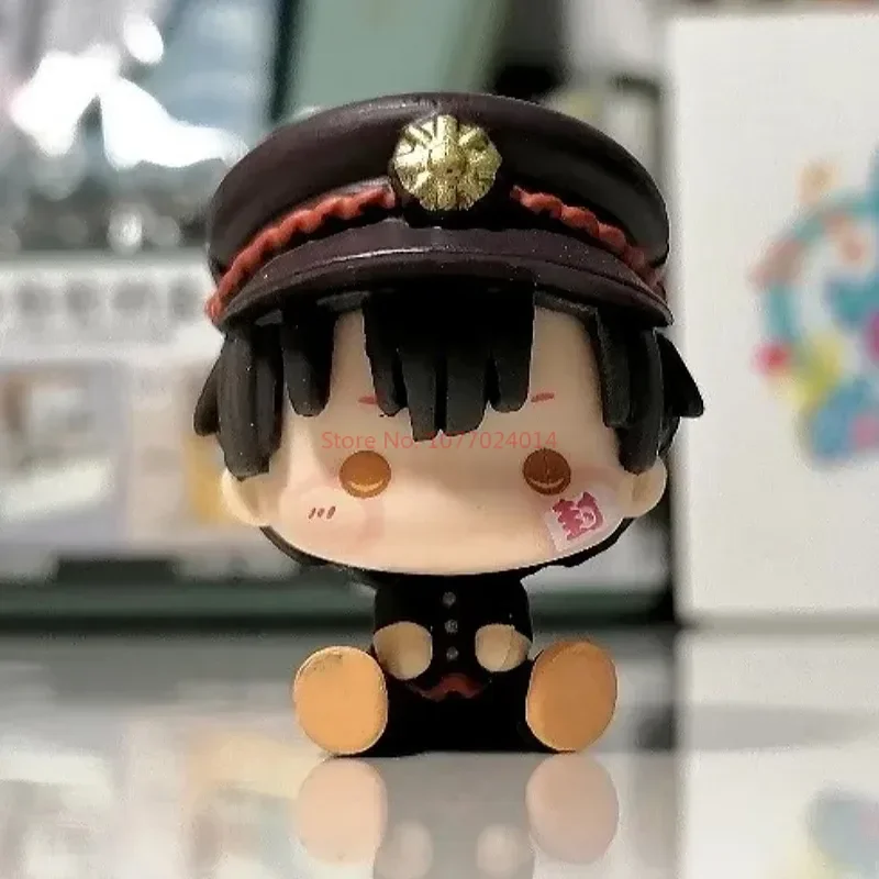 Hanako-Kun Bandai gashapon รูปปั้นอะนิเมะต้นฉบับ Minamoto Kou ที่ถูกผูกไว้กับห้องน้ำเครื่องประดับน่ารักของขวัญวันเกิด