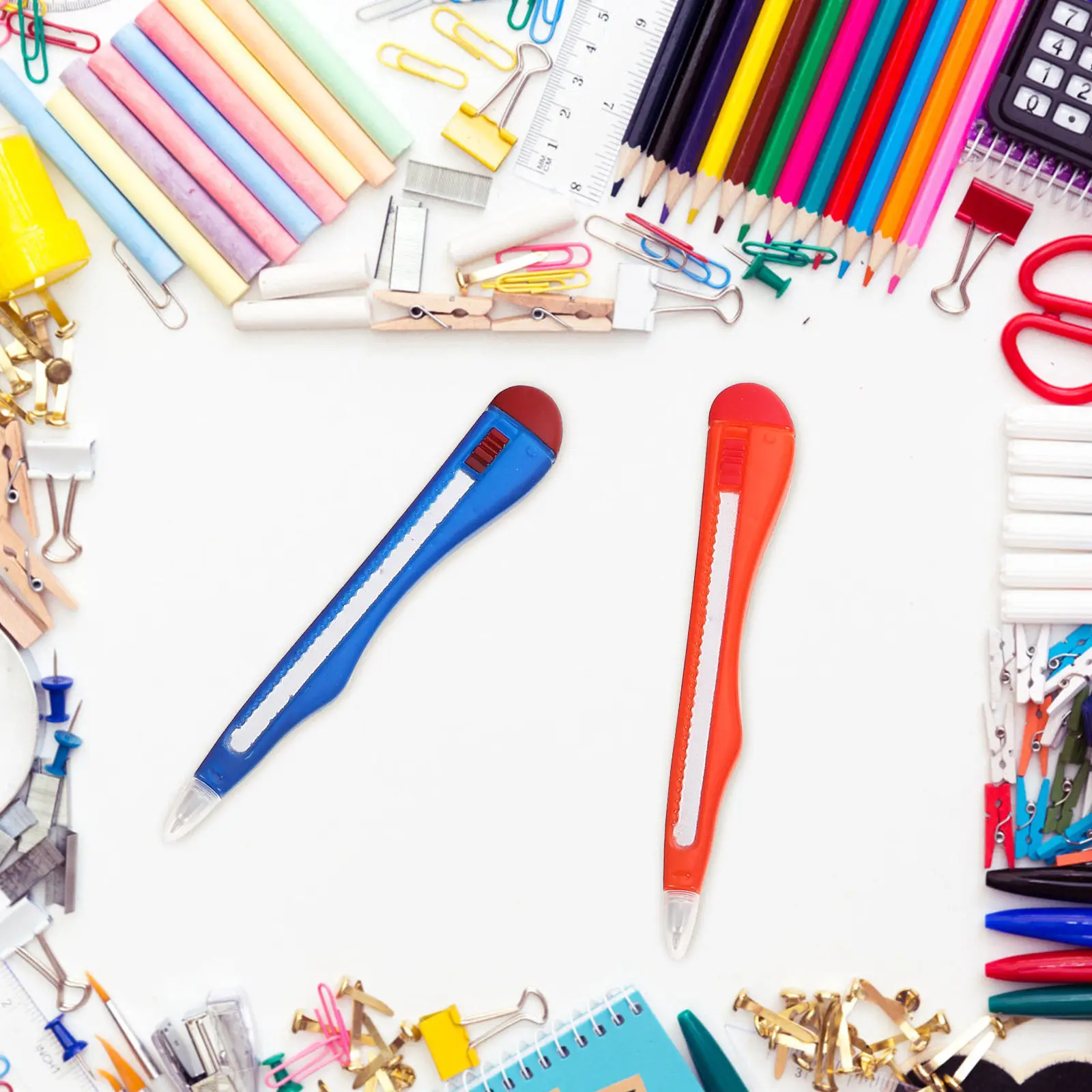 

12Pcs Adorable Ballpoint Pens for Kids and Students Lightweight Portable Writing Supply with Creative Design Fun Household