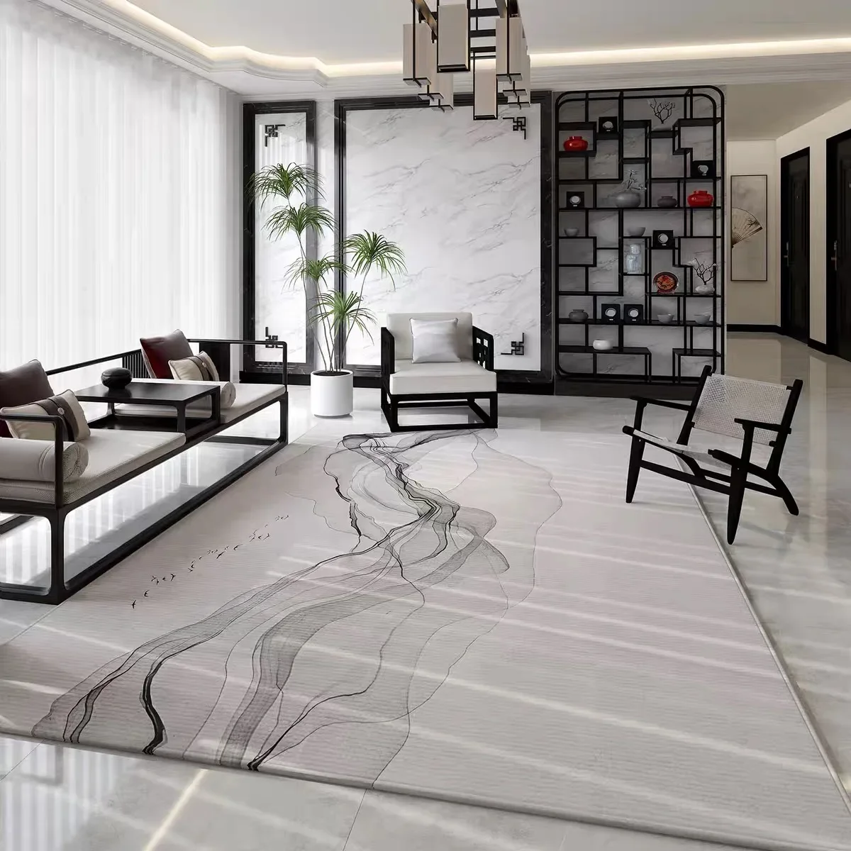 

Легкий роскошный ковер, напольный коврик для гостиной, диван, журнальный столик, ковер, украшение для дома