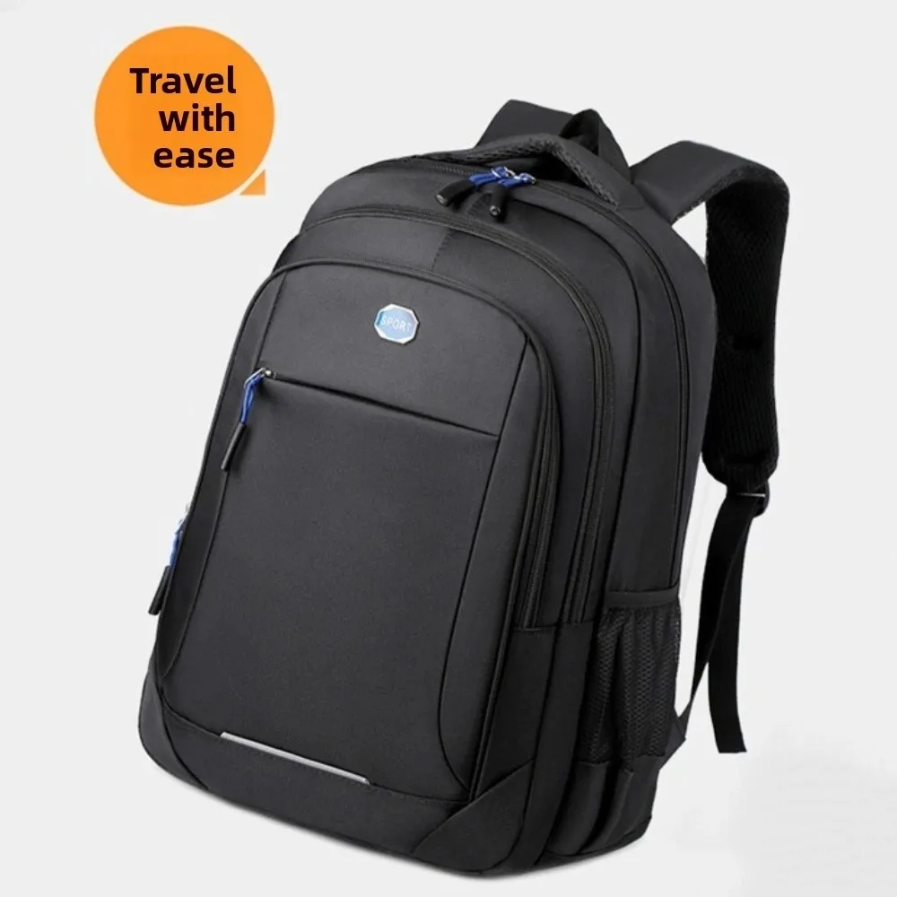 حقائب ظهر كبيرة ذات سعة كبيرة مقاومة للماء ومقاومة للاهتراء حقيبة مدرسية للطلاب ملابس الشارع من قماش أكسفورد حقيبة سفر للتخييم