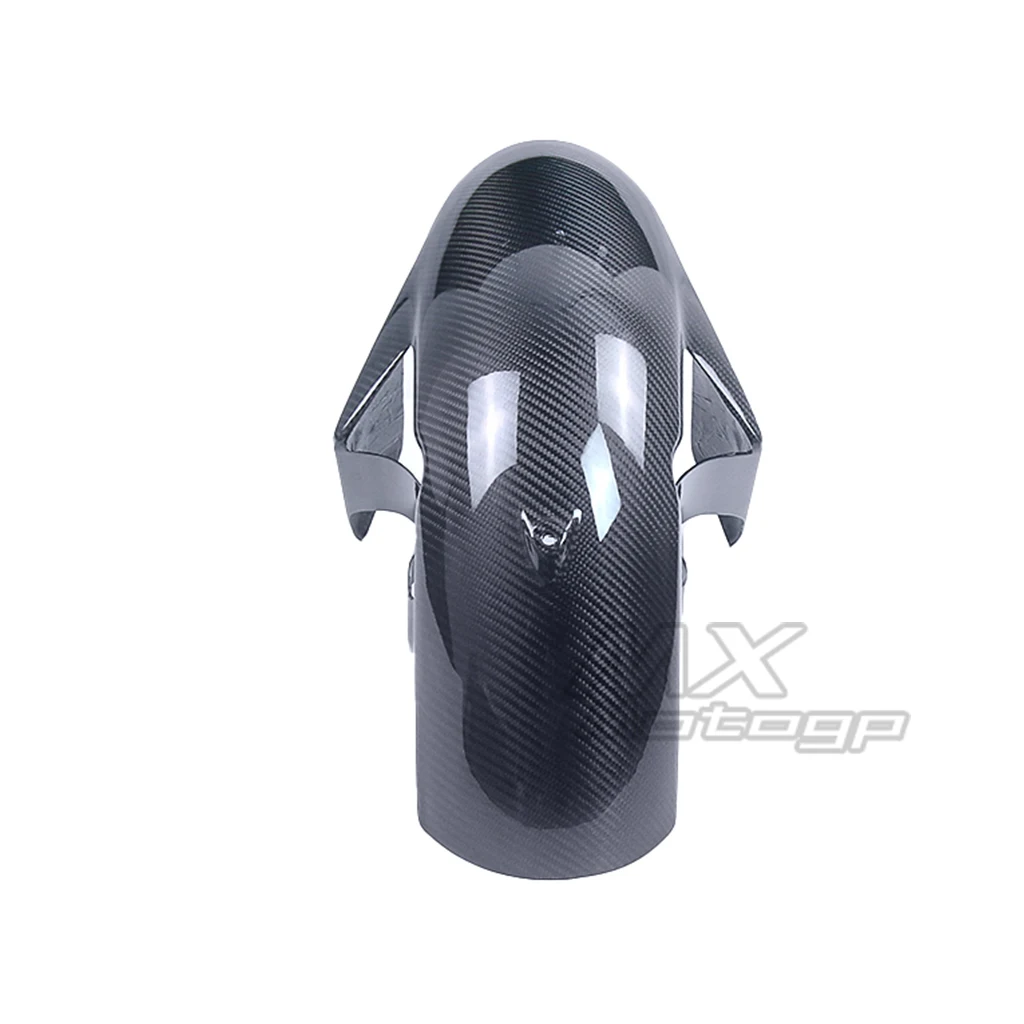 YZF R7 2024 دراجة نارية ألياف الكربون الجبهة الحاجز عجلة الحاضنة قطعة من نسيج المفسد هدية لياماها YZF R7 YZF-R7 2022 2023 #3