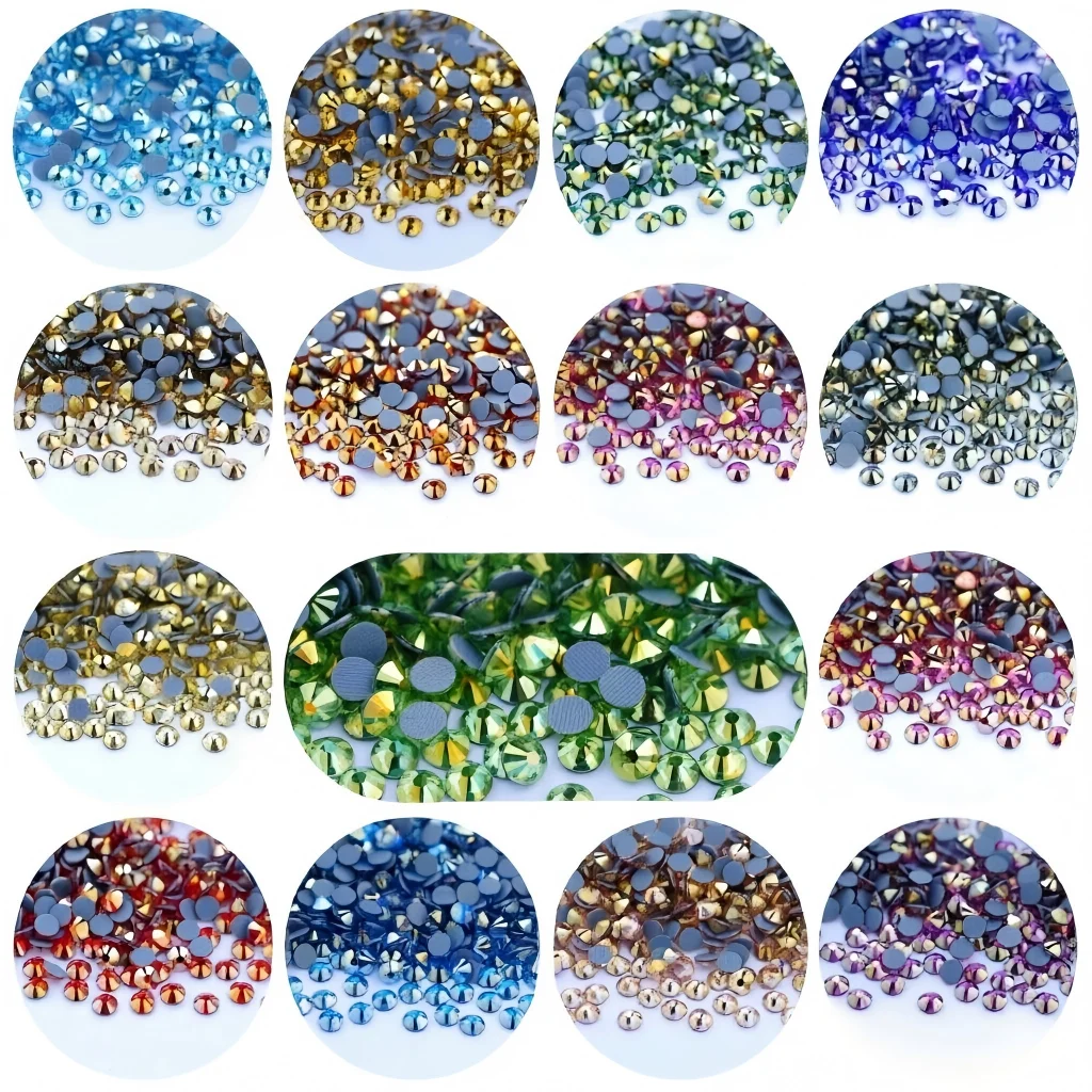 

YANRUO 2058HF SS16-SS30 Hotfix Rhinestones Boutique Crystal Iron On Garment Accessories Diy Gems Jacket