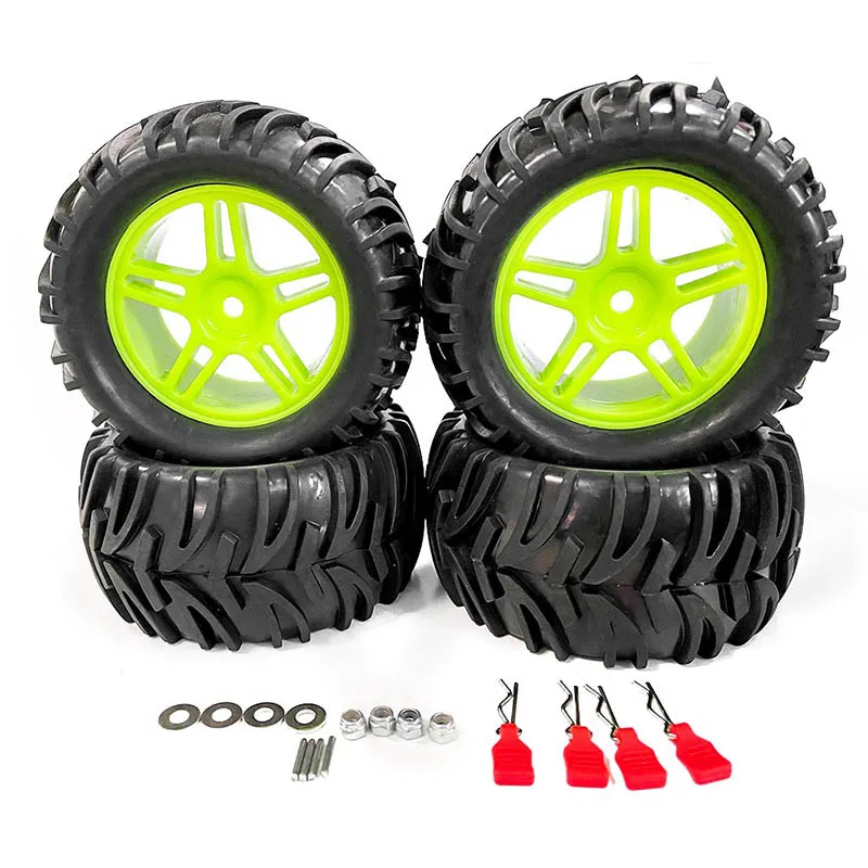 Large Tires Widening Tires for 1/10 1/12 RC Cars WLtoys 144001 124019 124018 124017 124016 RC Car Upgrade Wheel Spare Parts