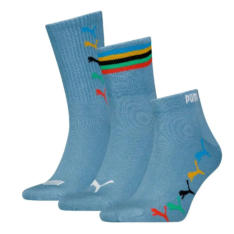 

Puma Men's Socks Women's Socks Running Fitness Training Socks Fashionable Comfortable Casual Socks Breathable Short Mid-Length Socks 938415-02